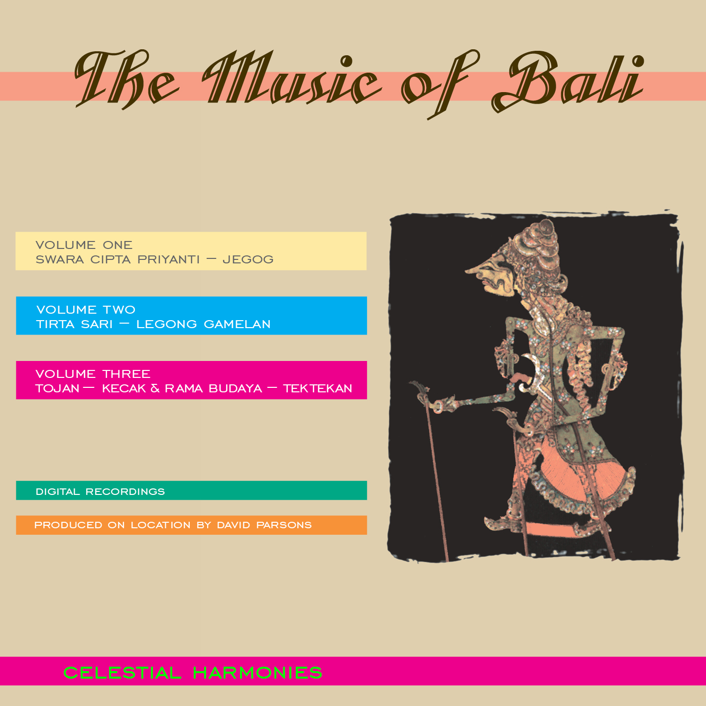 The Music of Bali 3 CD Boxed Set